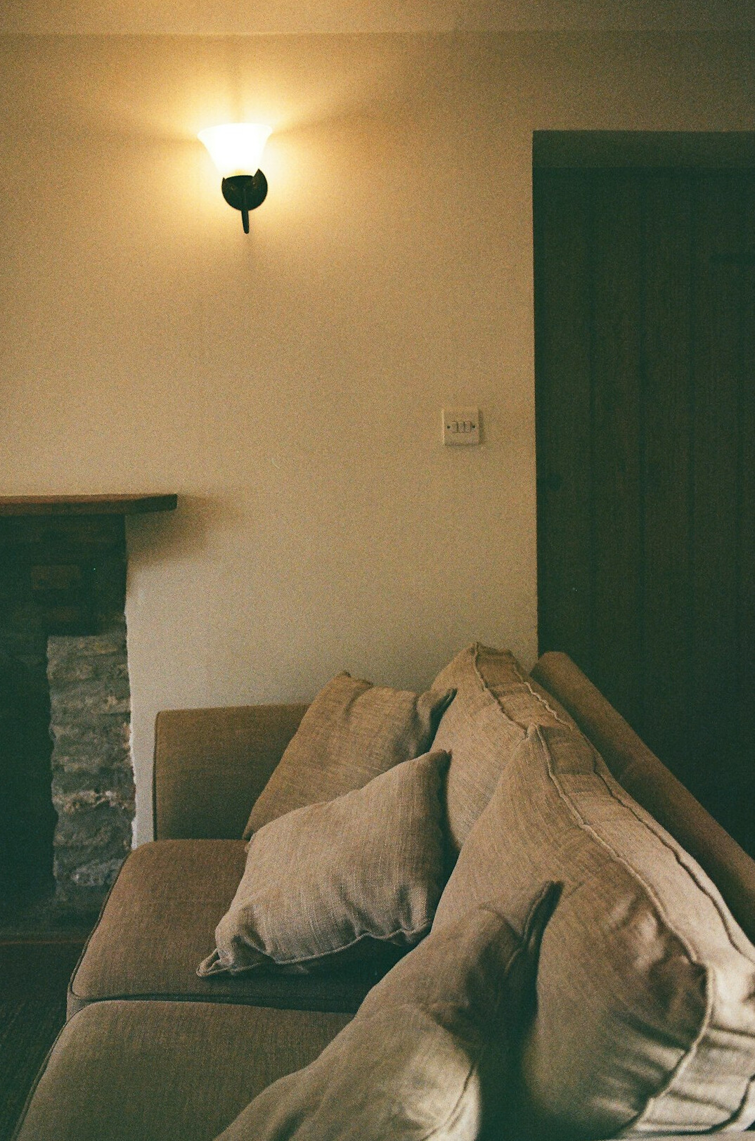 Rows of books and a reading lamp in a quiet room